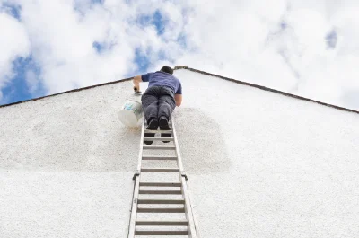 Peinture extérieure à Crépand — façades et ravalement